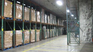 Americold AFTER, with pallet rack from Outsource Equipment